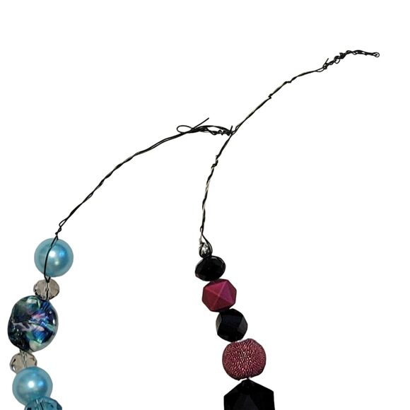 Glitter Mermaid Resin Christmas Ornament Coastal Decor Shell Bra Beaded - Picture 6 of 6